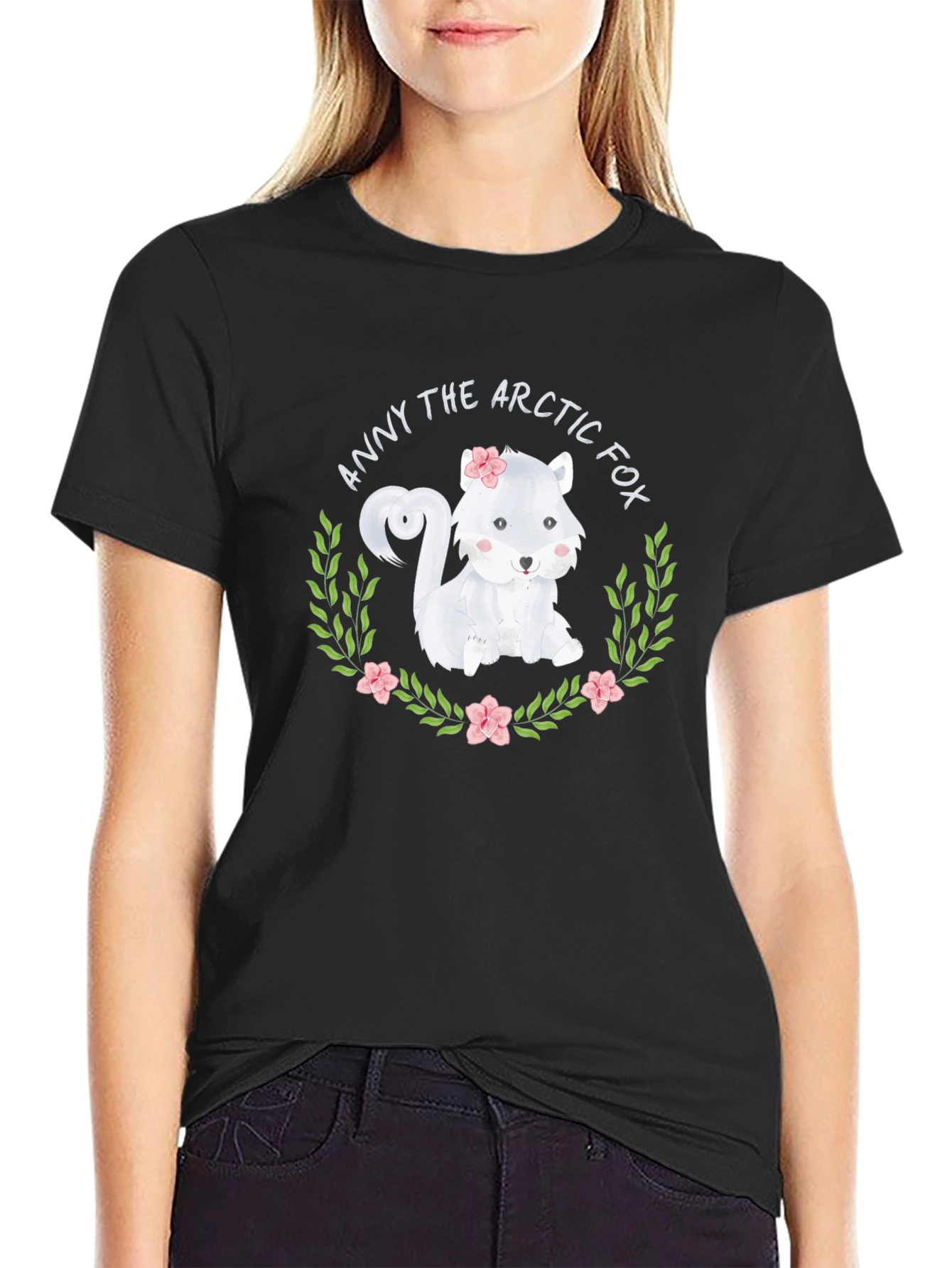 Anny The Arctic Fox Graphic T-Shirt