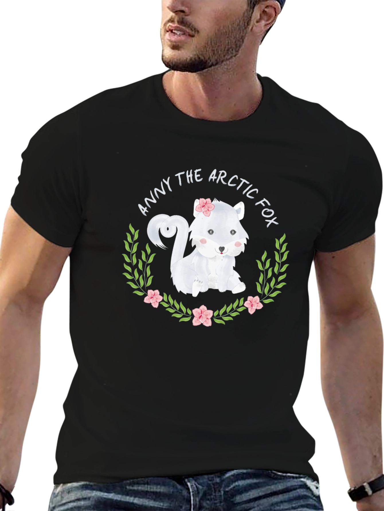 Anny The Arctic Fox Graphic T-Shirt