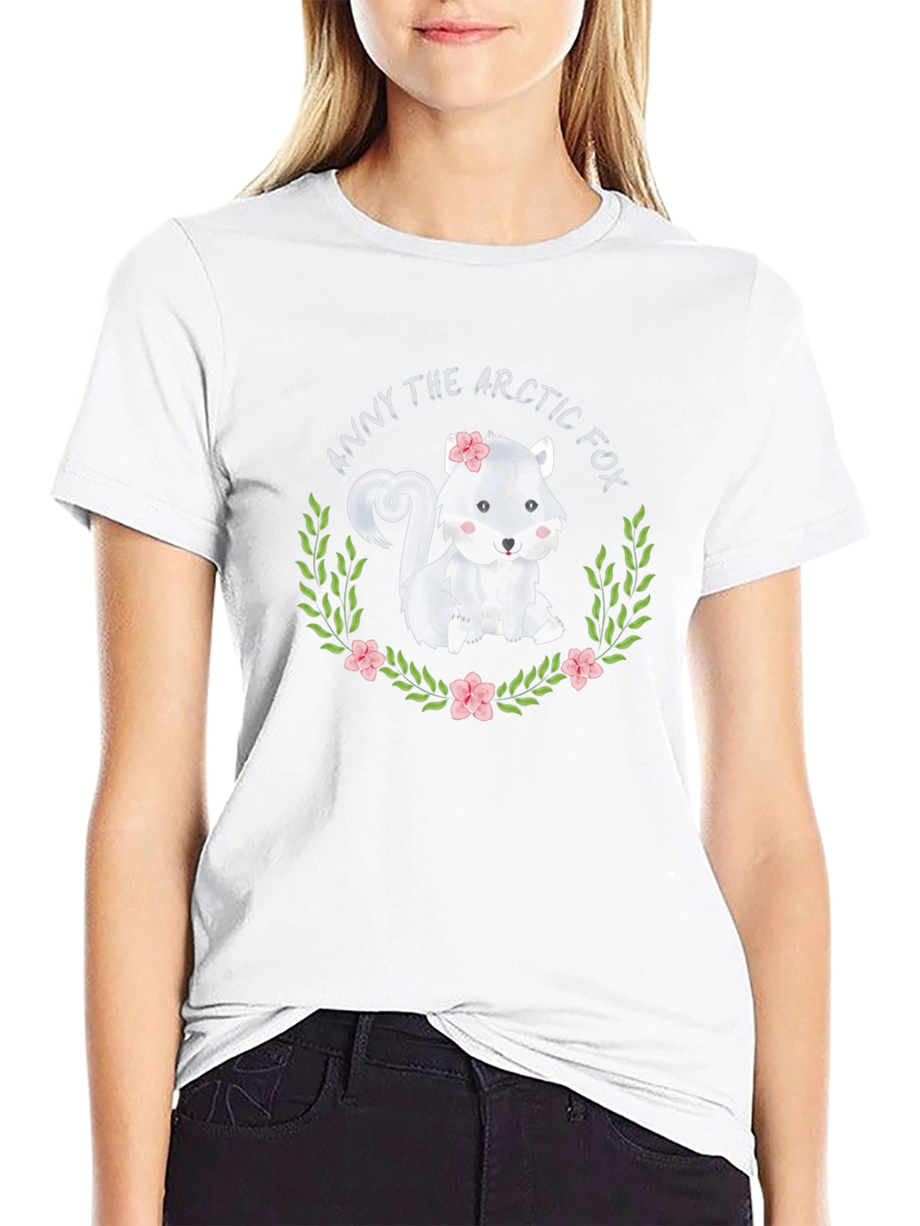 Anny The Arctic Fox Graphic T-Shirt